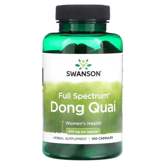 Vollspektrum Dong Quai, 530 mg, 100 Kapseln